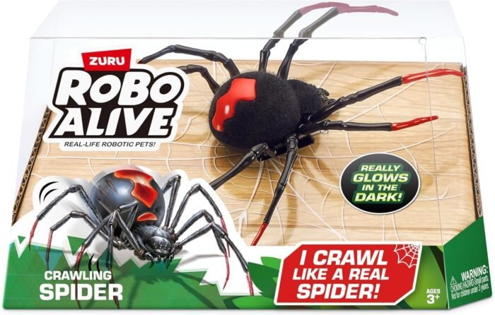 zuru robo alive crawling spider image