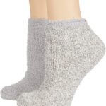 barefoot dreams cozychic tennis sock set, oyster multi