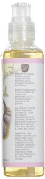 south of france lavender fields hand wash detail image