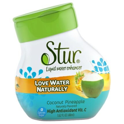 stur coconut pineapple water enhancer bottle image