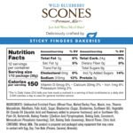 sticky fingers wild blueberry scone mix pack detail image