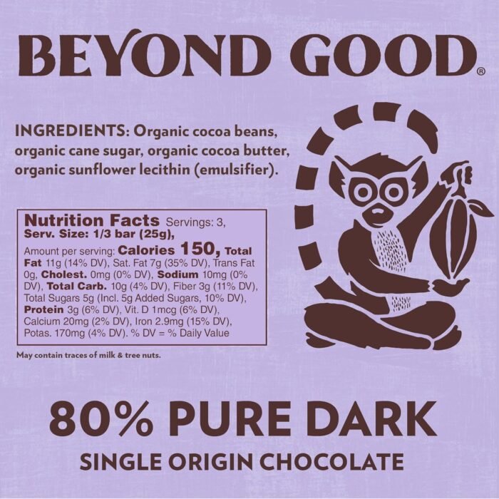 beyond good madagascar dark cocoa pack details image