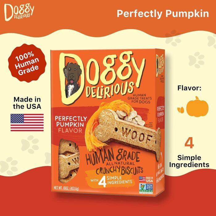 crunchy dog treats pack image