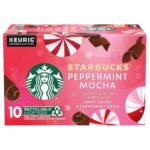 starbucks peppermint mocha k-cups - 10 ct limited edition pack image