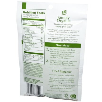 simply organic pack detail image