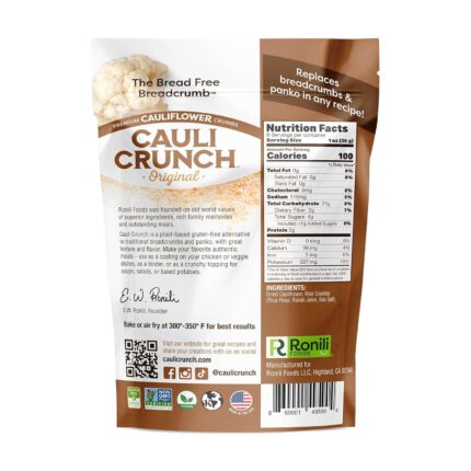 cauli crunch cauliflower bread crumbs pack image