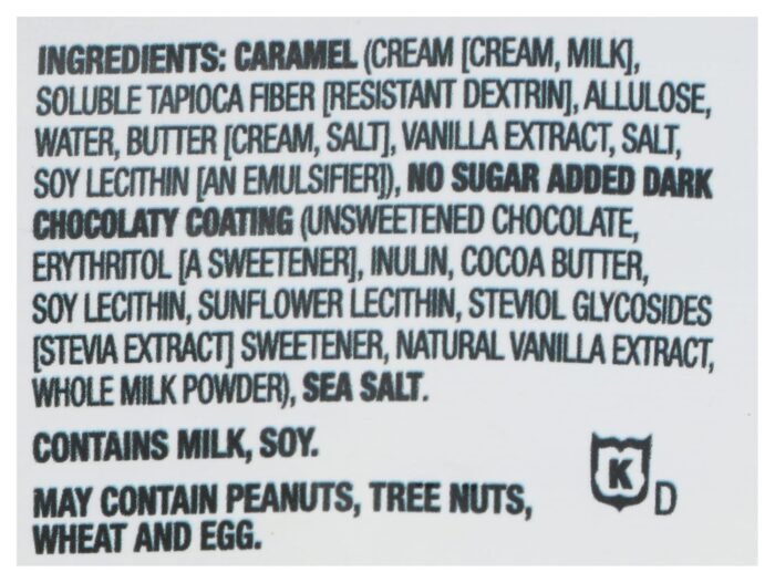 sanders dark chocolate sea salt caramel pack details image