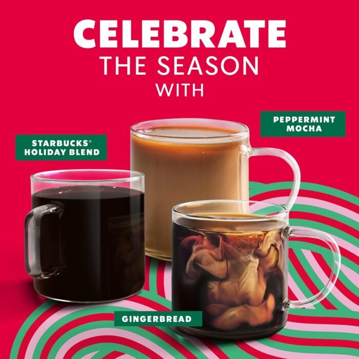 starbucks peppermint mocha k-cups - 10 ct limited edition pack image