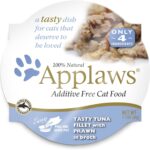 applaws tuna & prawn cat food pack image