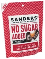 sanders dark chocolate sea salt caramel pack image