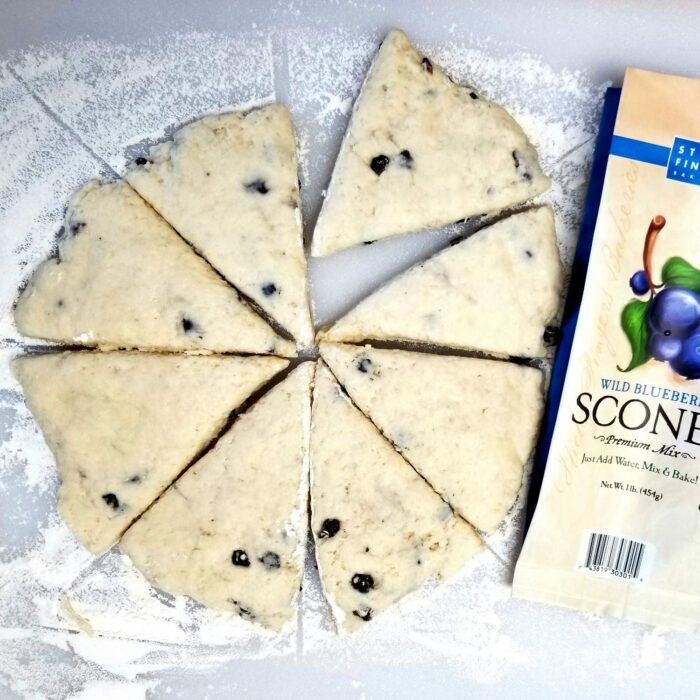 sticky fingers wild blueberry scone mix image