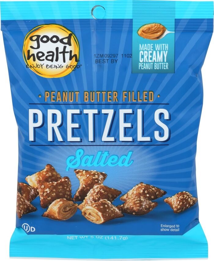 good health peanut butter filled pretzels pack image