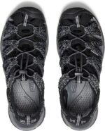 keen women's sport, black/steel grey, 8.5 sandal image