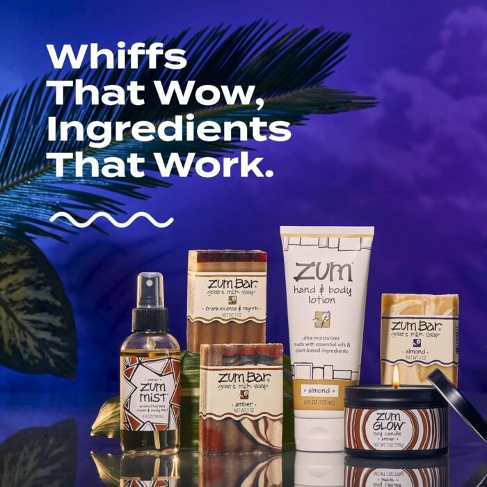 zum bar goat's milk soap patchouli pack image