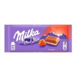 milka strawberry joghurt, 100g pack image