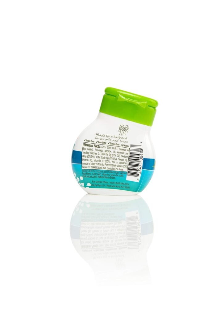 stur coconut pineapple water enhancer bottle details image
