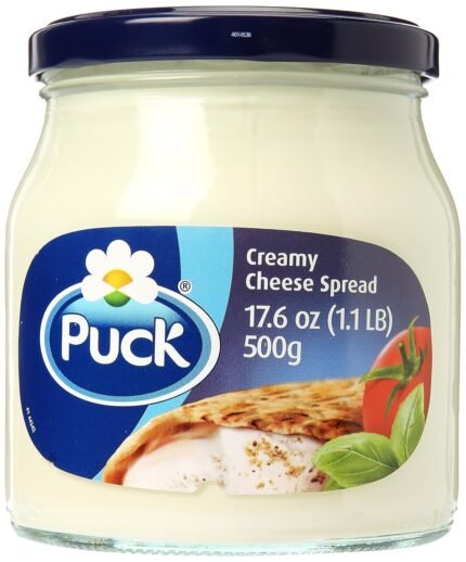 puck pure & natural cream cheese spread image
