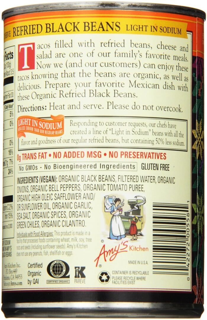 black beans pack detail image