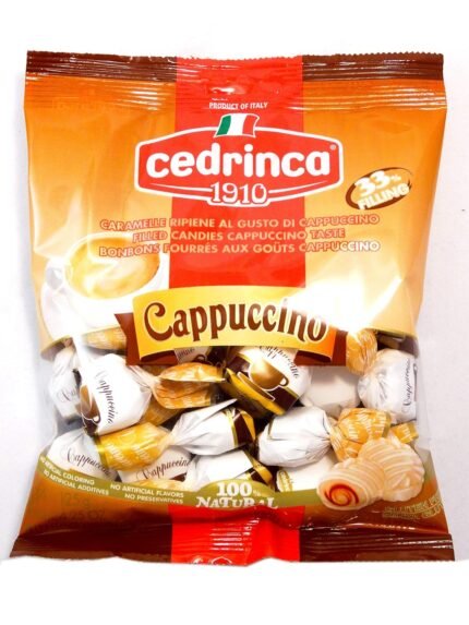 cedrinca cappuccino hard candies pack image