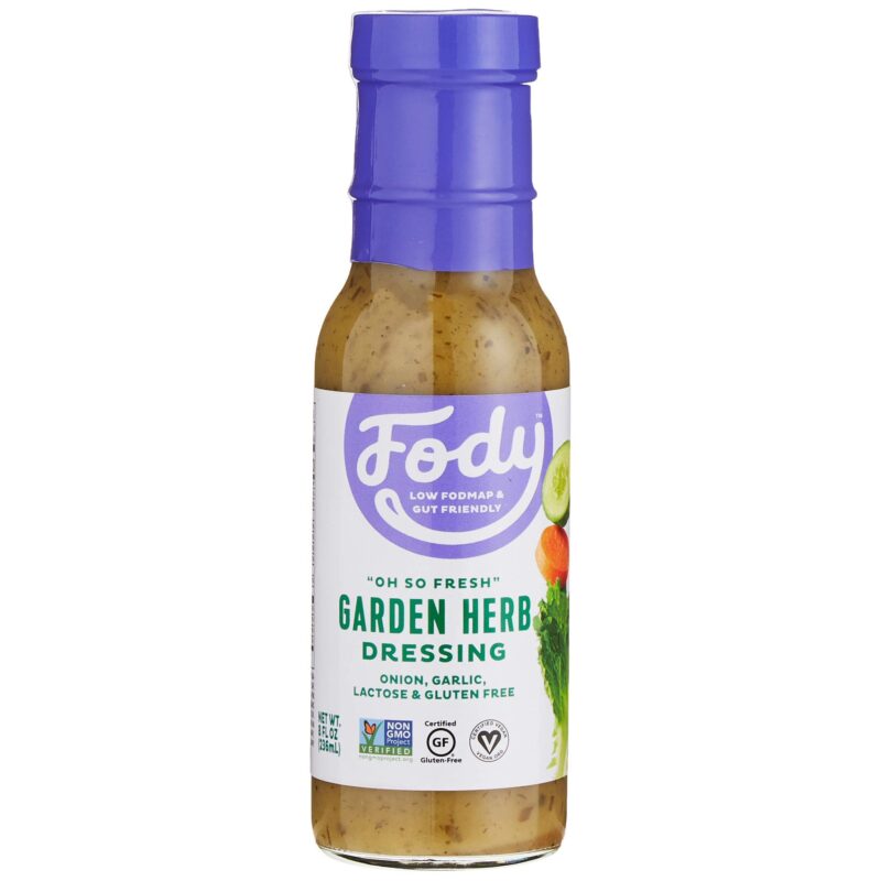 fody foods vegan garden herb salad dressing bottle image