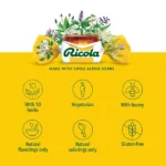 ricola honey herb drops detail image