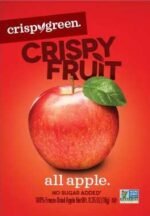 crispy green freeze dried apple slices pack detail image