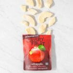 crispy green freeze dried apple slices pack detail image