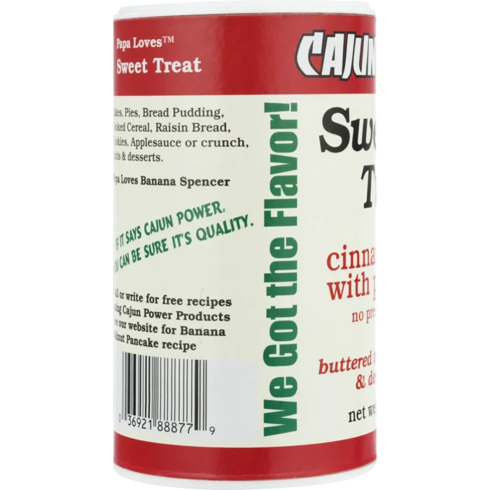 Cajun Power Sweet Treat Cinnamon Sugar pack detail image