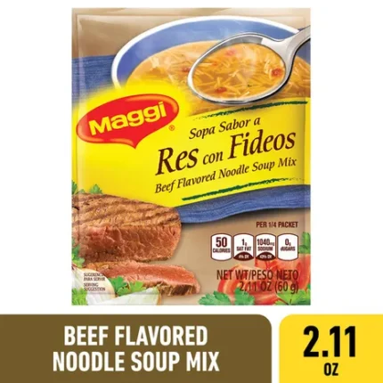 maggi beef flavor noodle soup mix