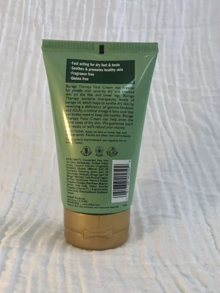 shikai borage dry skin therapy foot cream pack detail imager