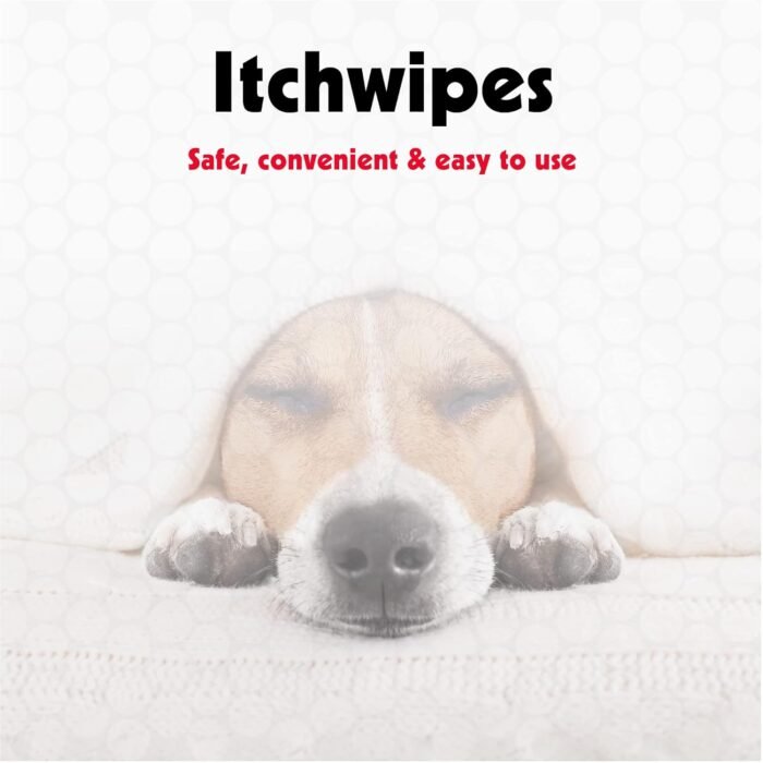 petkin anti itch wipes for pets 30 ct image