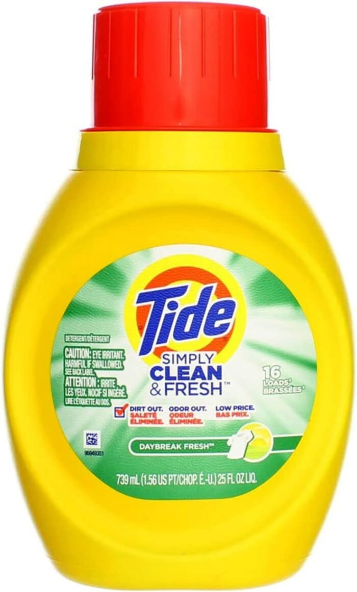 tide simply clean & fresh daybreak fresh scent 25 oz bottle image