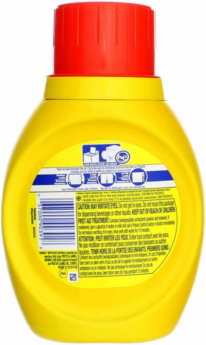 tide simply clean & fresh daybreak fresh scent 25 oz bottle details image