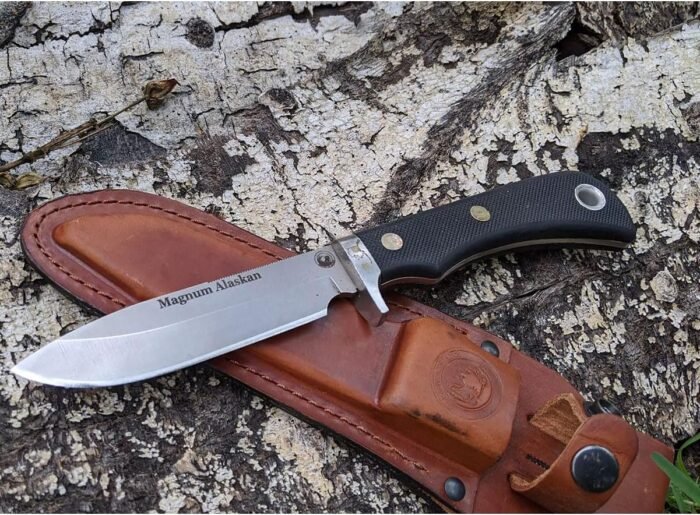 knives of alaska magnum alaskan 9.5 suregrip black image