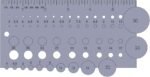 crb road tip & guide sizing gauge image