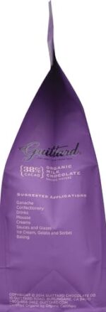 guittard organic milk chocolate wafers pack image