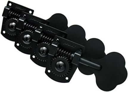 hipshot hb7 bass tuners for mim fender black image