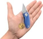 bestech mini folding knife 1.53 14c28n steel blue image