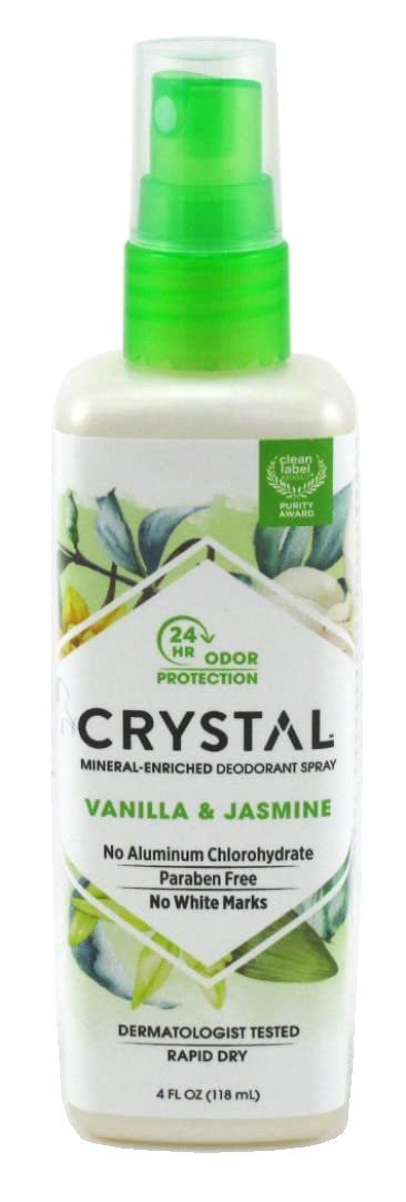 crystal vanilla & jasmine deodorant spray image