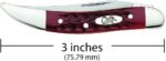 case wr xx small texas toothpick red bone image