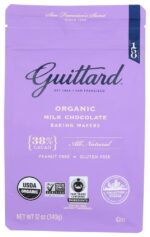 guittard organic milk chocolate wafers pack image