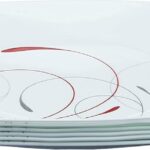 corelle vitrelle 6 piece salad plate set splendor image