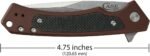 case wr xx small texas toothpick bone size details image