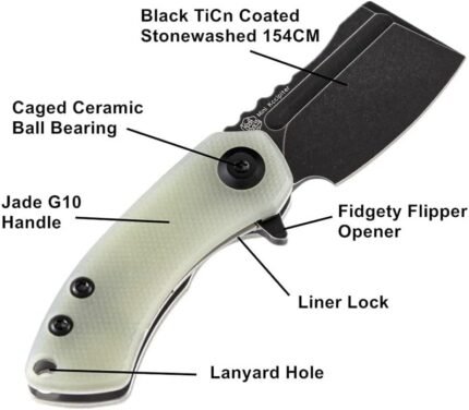 kansept mini korvid cleaver edc knife image