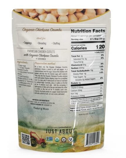 organic chickpea bread crumbs pack image