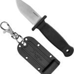 demko armiger fixed blade with sheath clip point image