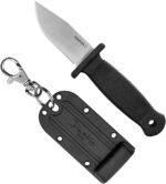 demko armiger fixed blade with sheath clip point image