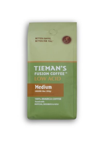 tiemans fusion coffee medium roast low acid pack image