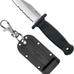 demko armiger fixed blade with sheath multiple blade image