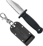 demko armiger fixed blade with sheath multiple blade image